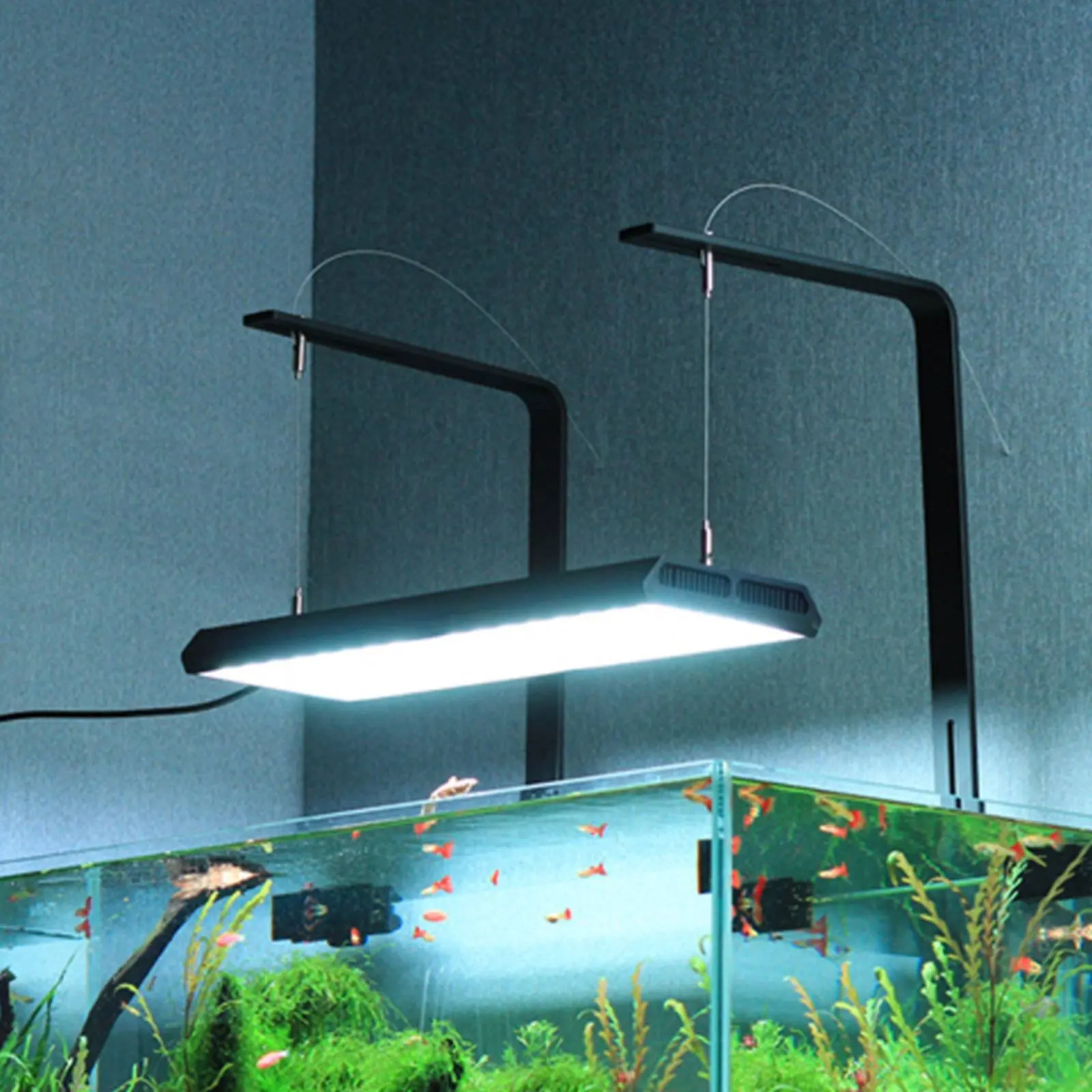 Soporte L Ajustable para Lámpara de Acuario