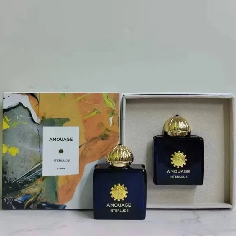 AMOUAGE Begeleiding 46 Interlude Lila Liefde 100 ml Unisex Eau De Parfum Woody Oosters Luxe Arabisch Parfum Langdurige geur
