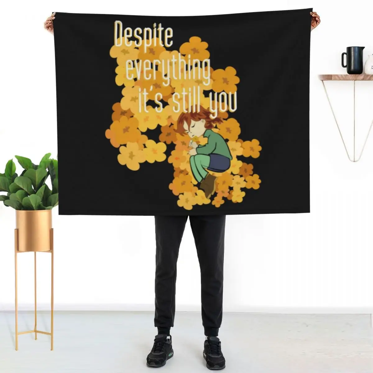

Despite Everything Its Still You Throw Blanket Cozy Warm Blanket for Bed Room Decor