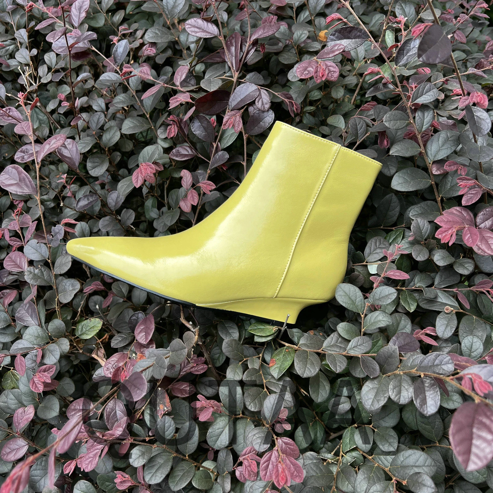 Genuine Leather Women's Wedge Ankle Boots - Sizes 34-42