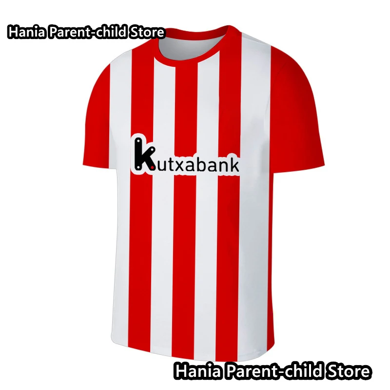 2024 New Arrives Spain Athletic Club T-shirt Sports Kids And Mens t shirt Football Jersey T shirts Summer Short Sleeve Tees