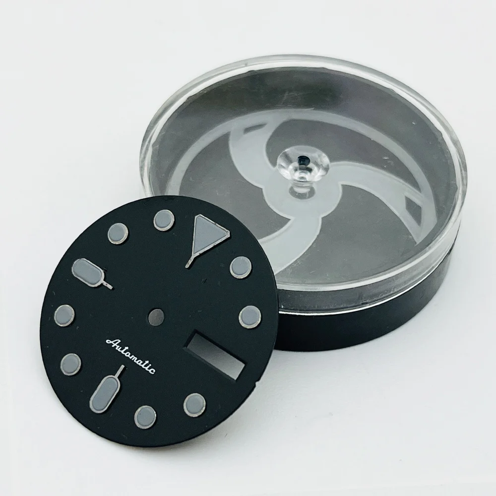 Customized Luminous NH35 Dial 28.5mm Dial fit For NH35 NH36 7S26 Movement Tuna SKX007 Samurai Watch Dial Surface Parts