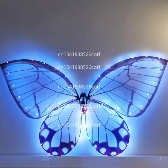 Aviation Imitation Butterfly Commercial Performance Butterfly Aircraft Glass Butterfly Remote Control with Light Aviation Film