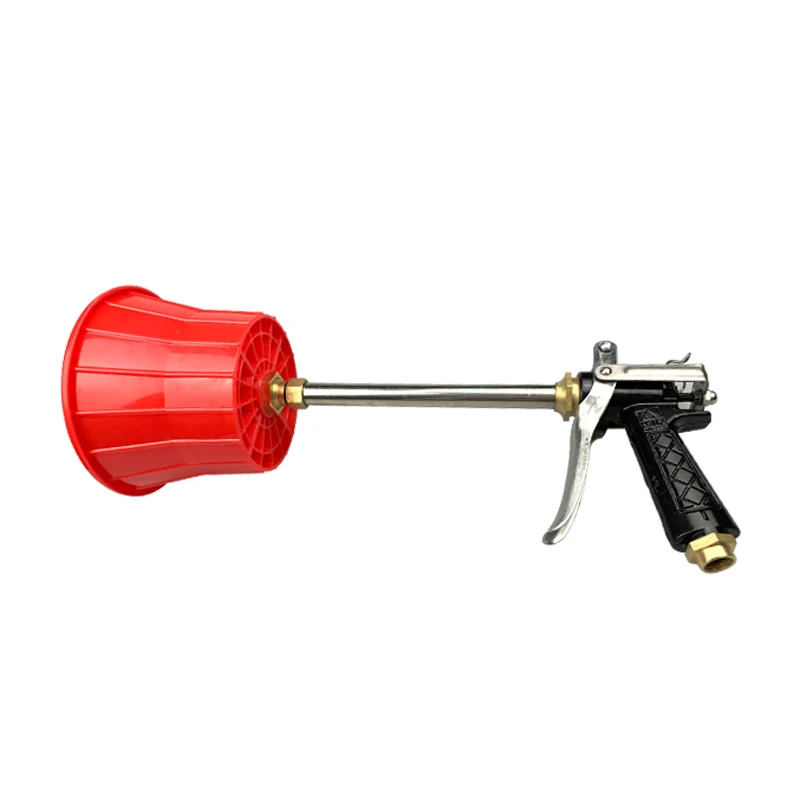 

Pesticide irrigation agricultural atomizing nozzle fruit tree air supply remote spray gun plunger pump high pressure