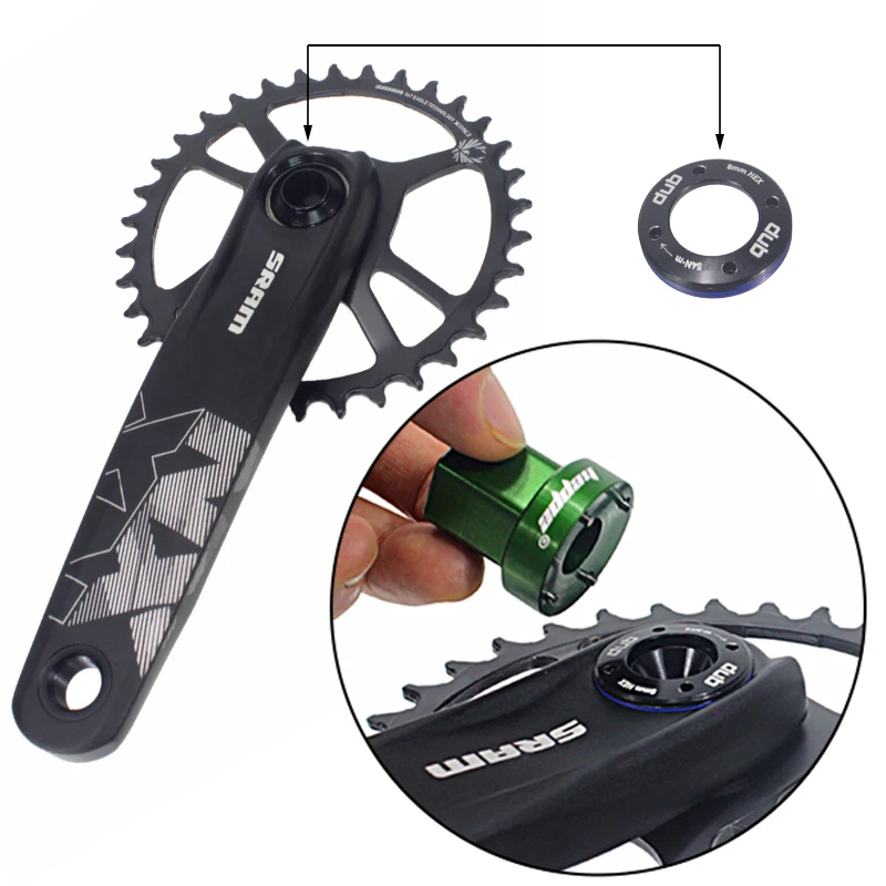 Bicycle Crank Arm Remover Wrench For SRAM DUB Bolt Installation and Disassembly Crank Bolt Spanner Bike Crankset Repair Tool