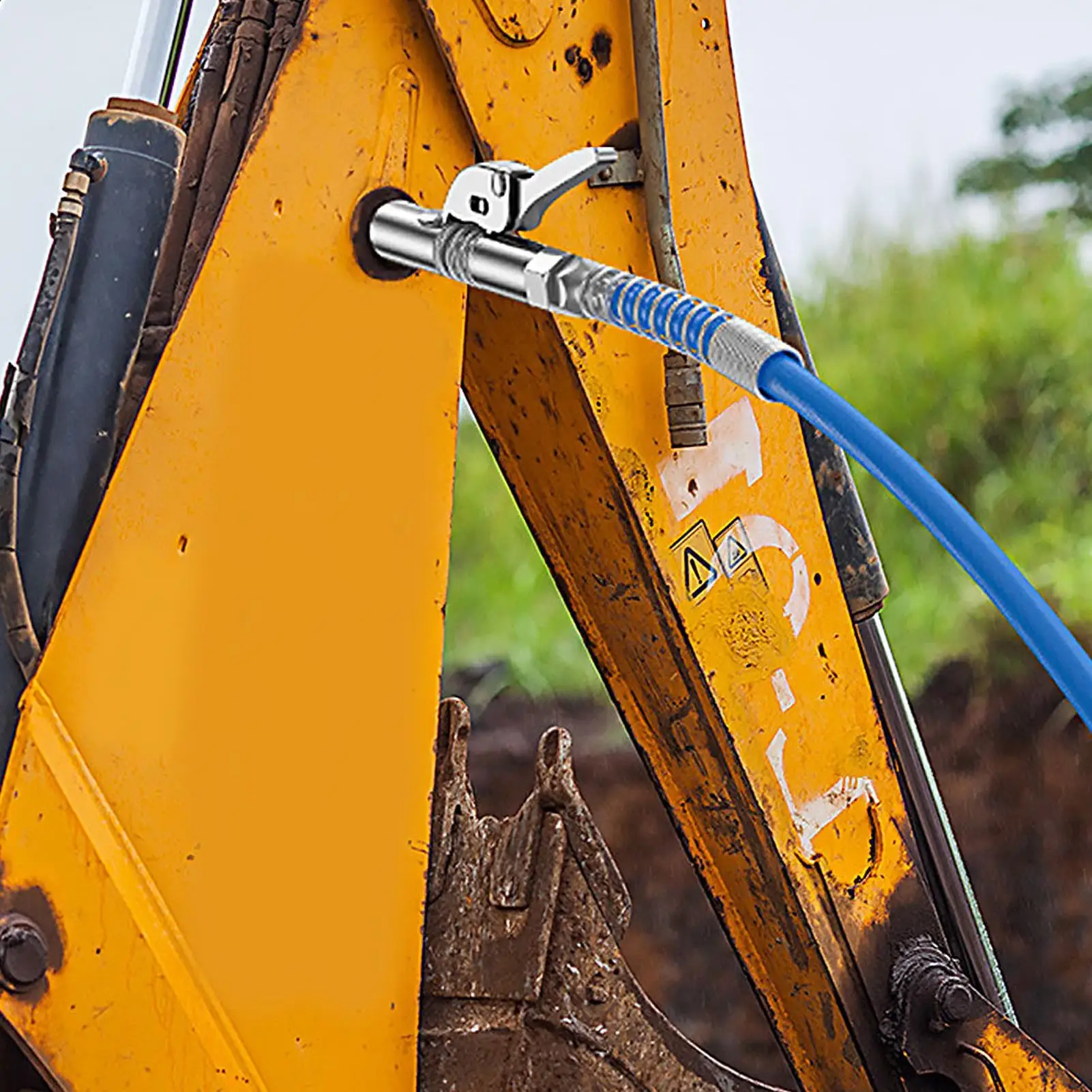 High Pressure Quick Release Lock Coupler for automotive Repair Sturdy and Durable Grease Coupler Replacement Tool