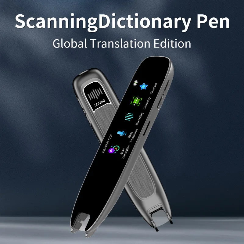 Hebrew Translation Pen Scanning Translator Pen For Spanish Russian Hebrew Arabic Korean French For Picture Voice Offline A26S