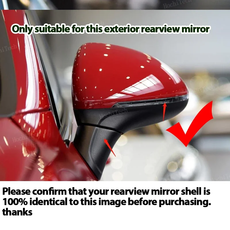 Real Carbon Fiber ADD-ON Side Mirror cover Caps for Porsche Cayenne E2 92A 958.2 facelift 2015 2016 2017