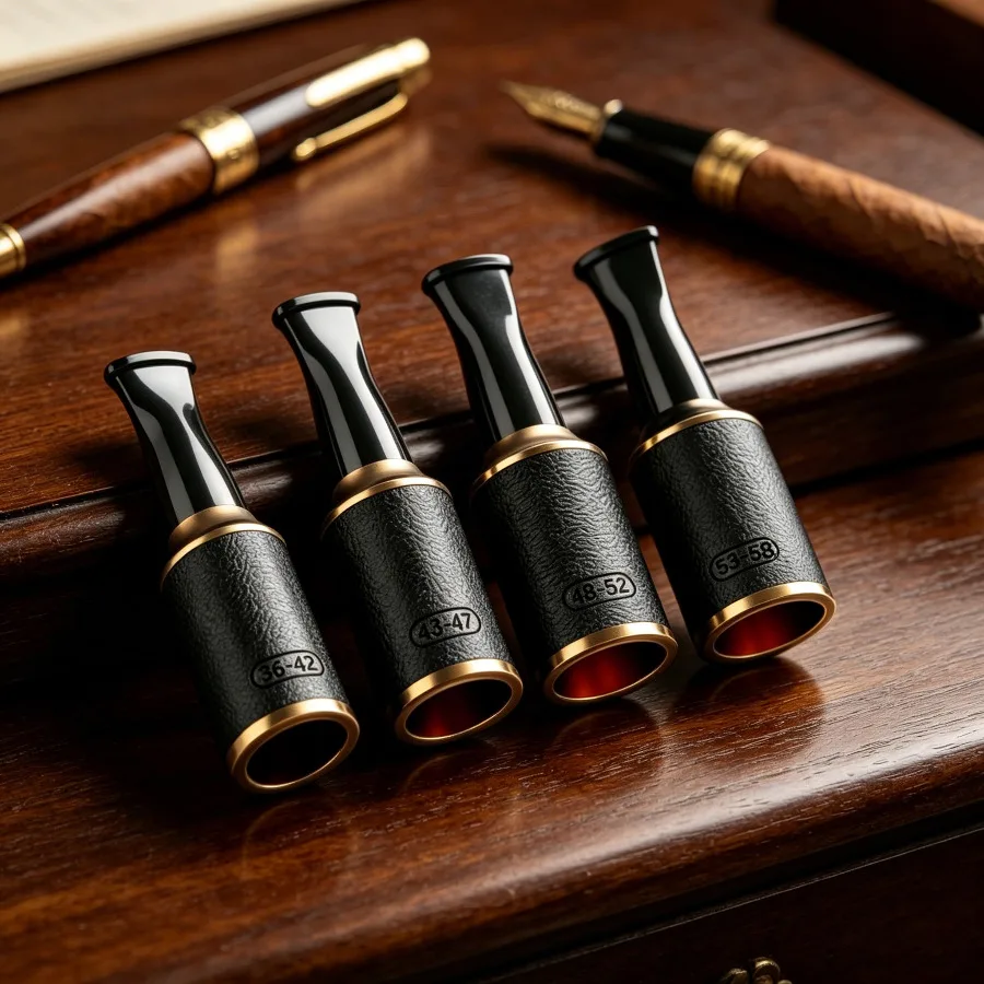 Cigar Mouthpiece, Accessories for Cigar, Cigar Cigarette Holder, Premium Luxury Holiday Gift, Fits 36-58 Ring Gauge Cigars view 5