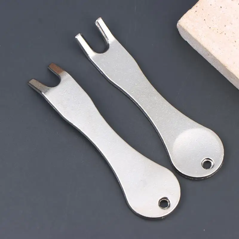 1/5Pcs Guitar Bridge Pin Remover String Nail Peg Puller Tool Chrome Metal Acoustic Folk Bass Pulling Bridge Extractor Accessory