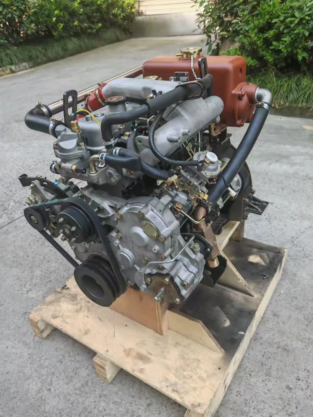 Quattro cilindri ad alta efficienza per la parte di macchine edili per motori marini Isuzu 4JB1T