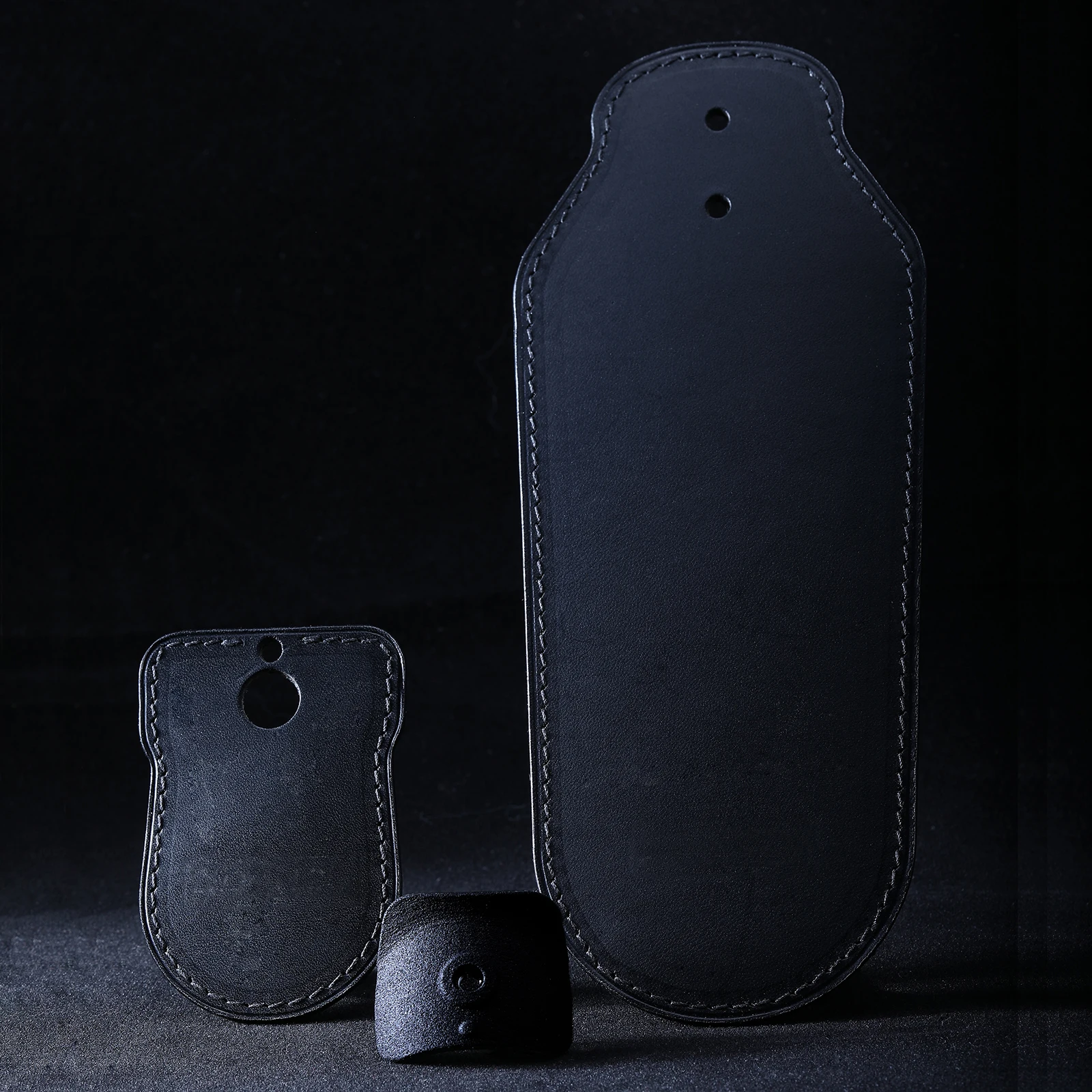 บังโคลนหนังแท้คุณภาพสูงสำหรับจักรยาน Brompton แบบพับได้ อุปกรณ์ตกแต่งและอัพเกรด