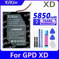 KiKiss Powerful Battery for GPD XD 5850mAh Batteries + Free Tools