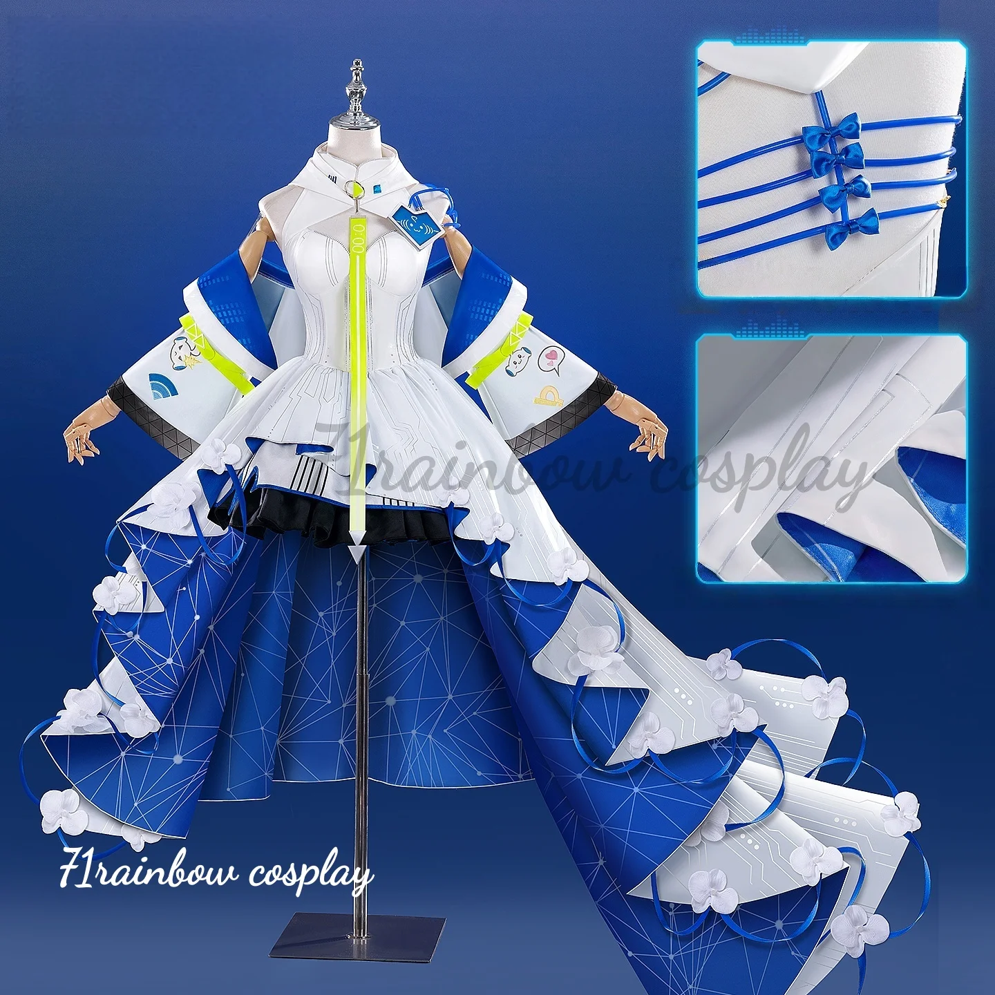 Disfraz de VOCALOID Luo Tianyi, vestidos de cumpleaños de Luo Tianyi, trajes de Navidad, disfraces, Cosplay 2024