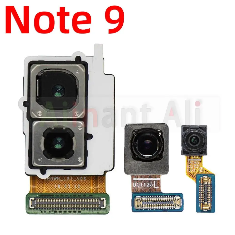 AiinAnt Front Camera flex For Samsung Galaxy Note 4 5 8 9 N910F N920F N950F N960F Main Rear Back Camera Flex Cable