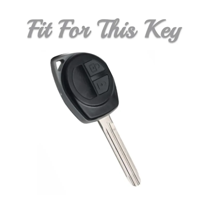 2 Buttons TPU Remote Car Key Case Cover for Suzuki Igins Alto SX4 Vauxhall Agila 2005 2006 2008 2009 2010 Car Key Fob Shell