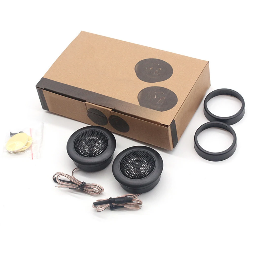 120W Speaker Pair for Cars Featuring Wide Frequency Response and High Heat Resistance for Optimal Sound Performance