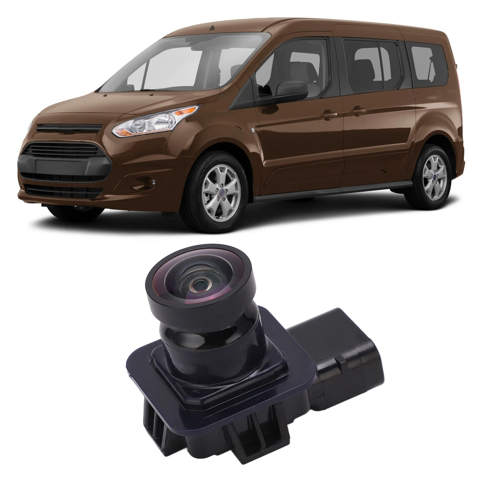 

Car Rear View Backup Camera DT1Z 19G490 C For Ford Transit Connect 2014-2015Ti, XL, XLT, 1.6L L4 Gas, 2.5L L4 CNG, 2.5L L4 LPG