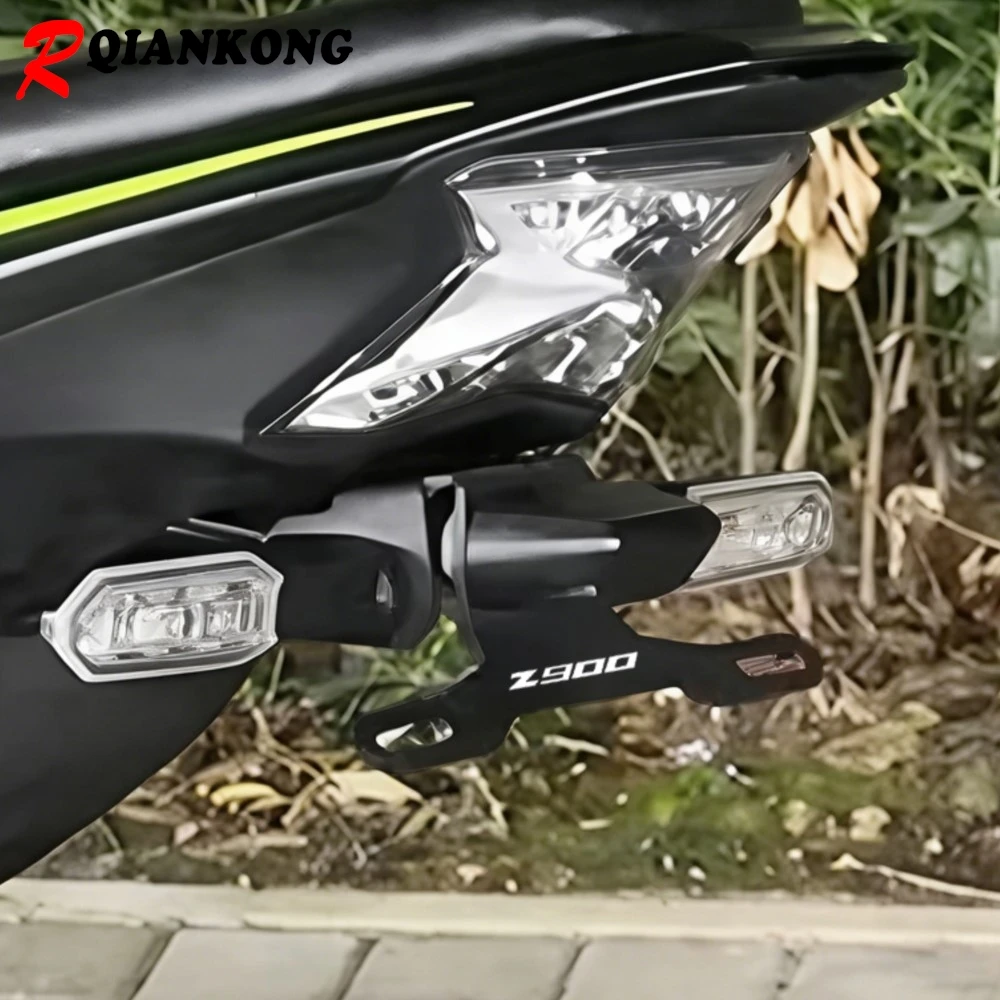 

For Kawasaki Z900 2017 2018 2019 2020 2021 2022 2023 2024 Motorcycle Fender Eliminator Kit Rear Tail Tidy License Plate Holder