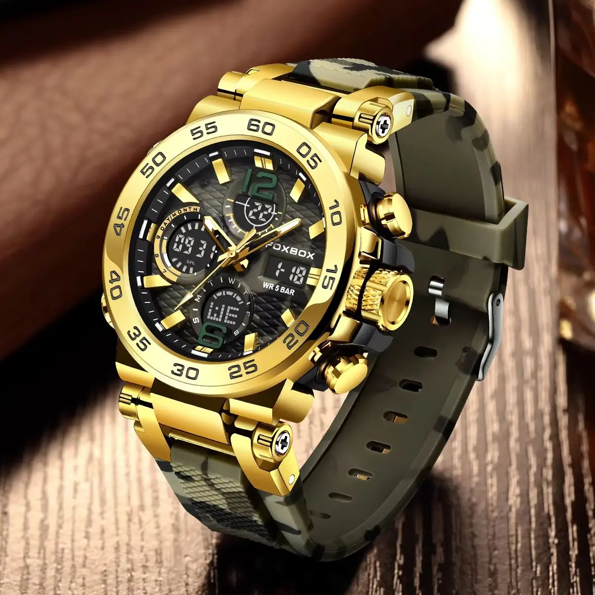 

LIGE Digital Men Military Watch 50m Waterproof Wristwatch LED Quartz Clock Sports Watch Male Big Watches Men Relogios Masculino