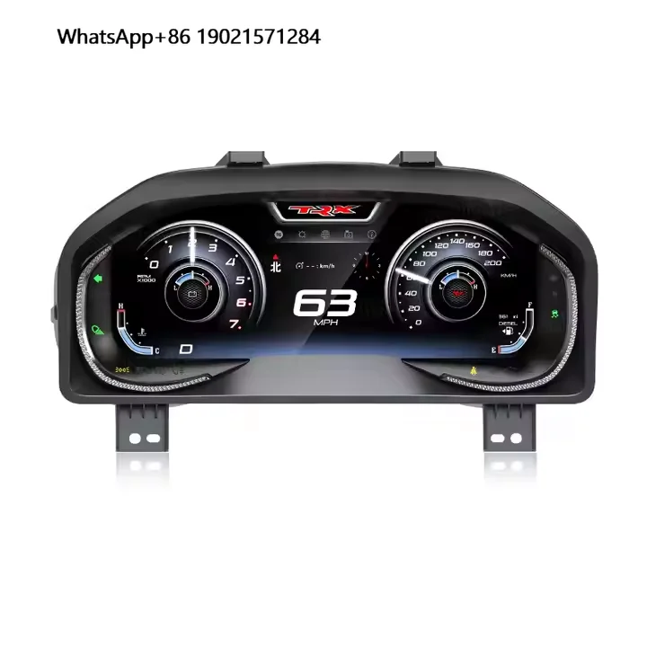 NaviHua 12.3 Inch Car Digital Cluster Auto Speedometer Virtual Cockpit LCD Dashboard For Dodge RAM 2013 2019