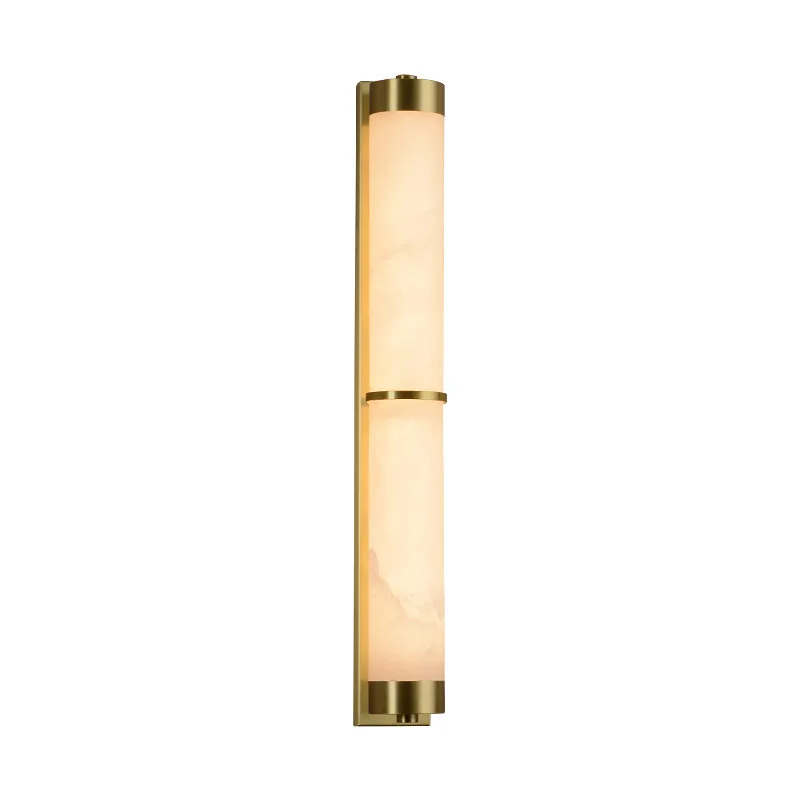 

marble wall lamp, all-copper living room background wall, TV wall, simple and modern new Chinese style, aisle balcony outdoor