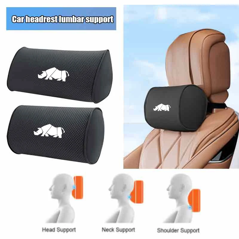 Appui-tête de voiture en mousse à mémoire de forme, coussin lombaire, oreiller de cou de voiture pour Suzuki Jimny Alto Swift Grand Vitara Ignis DZi
