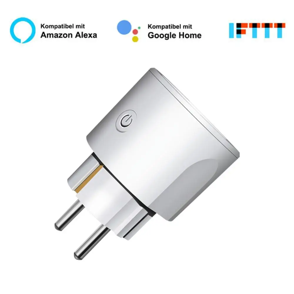 European Standard Plug Smart Manual Touch Switch 2.4ghz Wifi Connection Timing Setting Remote Control Home Support Alexa