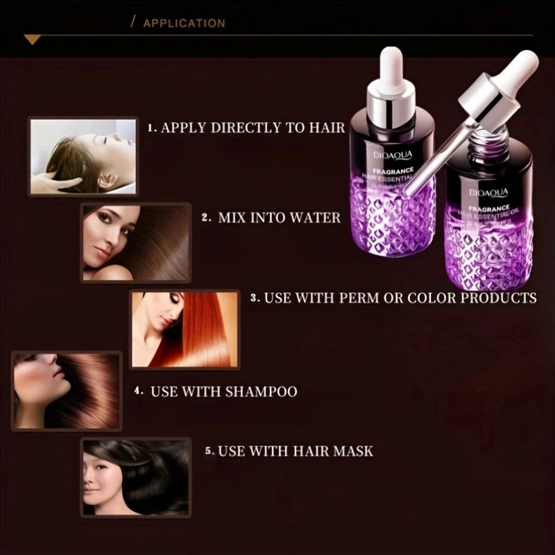 40ml Smooth Fragrance Hair Care Oil for Fair Skin and Hair Care — Hypoallergenic, Moisturizing, and Firming Formula, Containing Natural Extracts, Fragrance-Free, Suitable for All Fair Skin Types; Can Be Used on Face, Body, Nails, Eyelashes, Shaving, and Showering