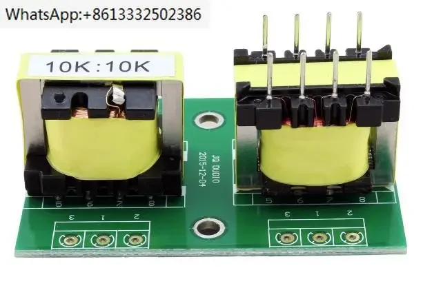 

10K: 10K audio signal isolator, audio input cattle, frequency response: 20hz-20Khz