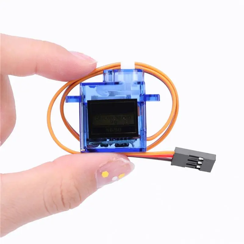 ABJL 20PCS SG90 9G Mini for Servo Motor 180° for RC Plane Robot Helicopter Fixed-Wing Control 4.2-6V