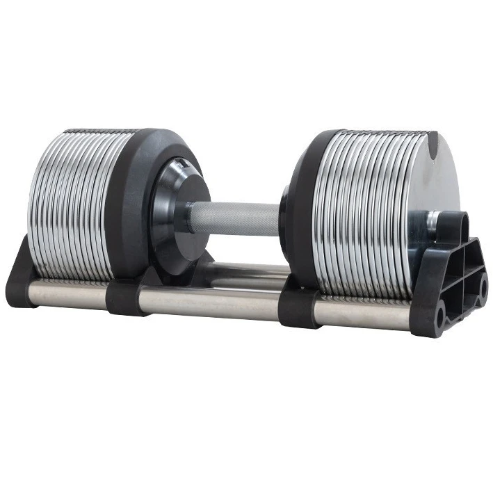 

Quick Insert Slice Dumbbell Set Wholesale Adjustable 20KG Painted/Electroplated 1KG Increment Turning Handle Dumbbell Pairs