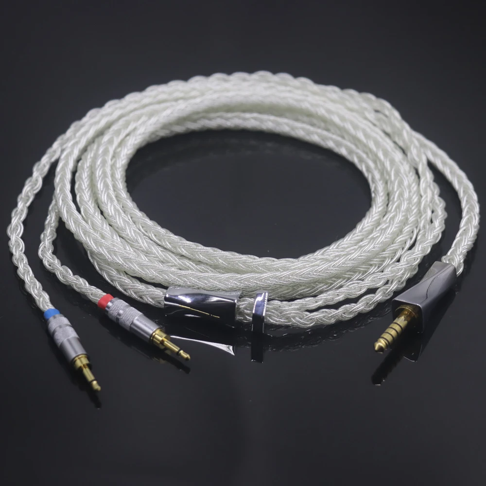 

Haldane Xiaoman-Waist Thickened-Cable 16 Core Pure Silver Headphone Cable for Sonus Faber PRYMA Sivga Oriole SV0211MORE H1707