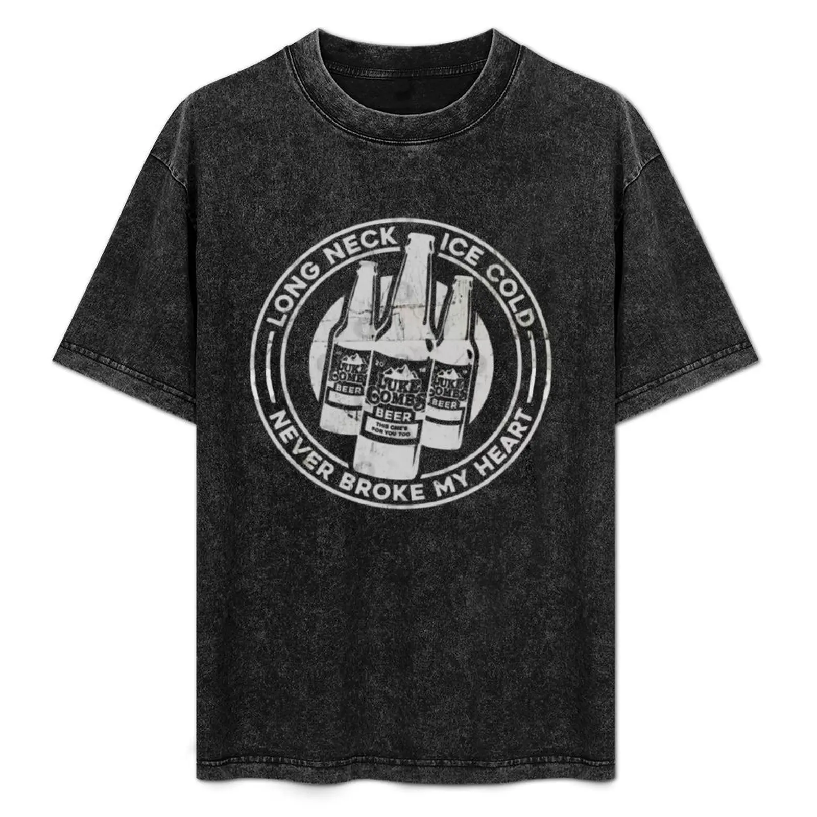 

Beer Never Broke My Heart T-Shirt korean fashion oversizeds plus size men clothing