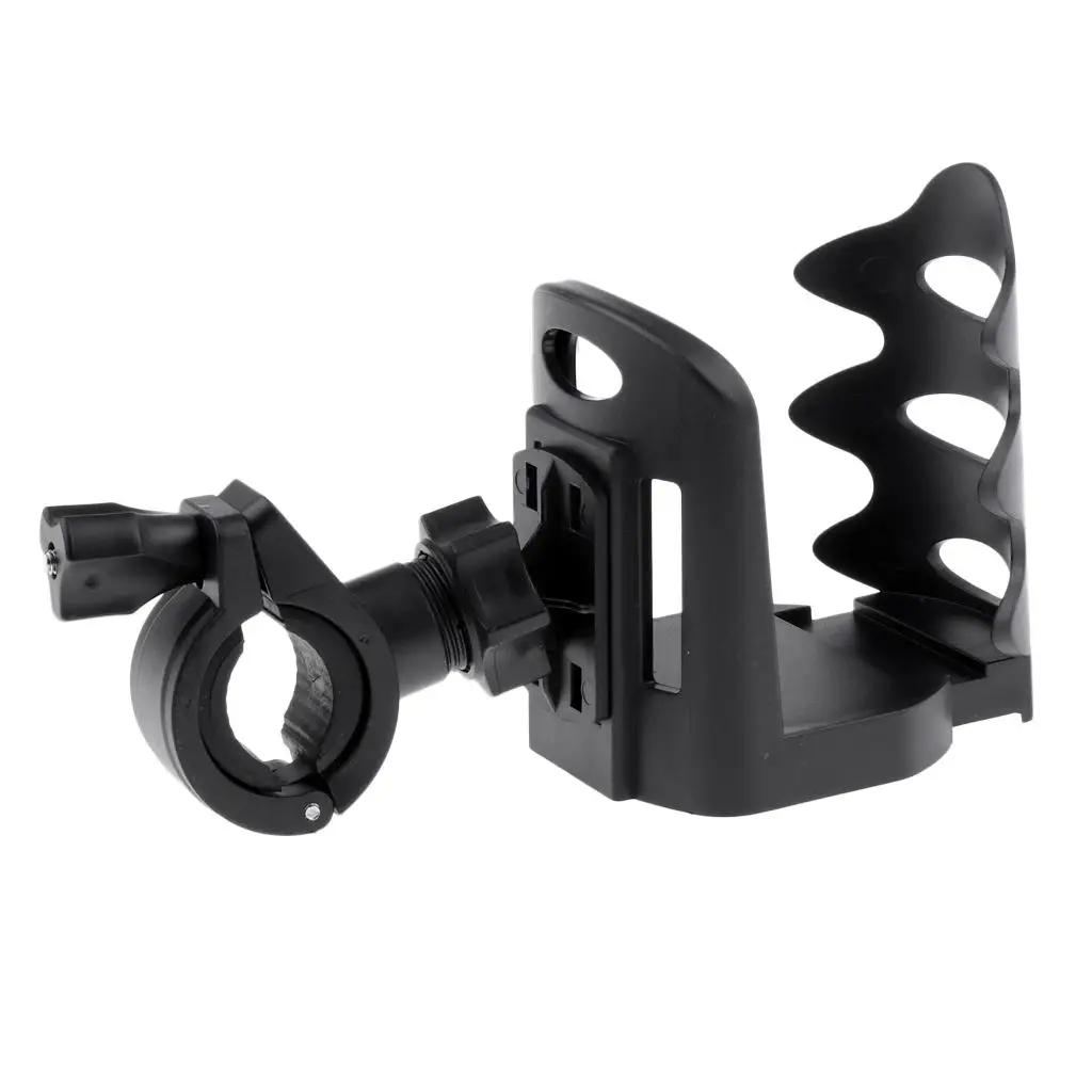 Bicycle Handlebar Water Bottle Holder Foldable Plastic Cup Cage for Indoor Cycling and Outdoor Sports