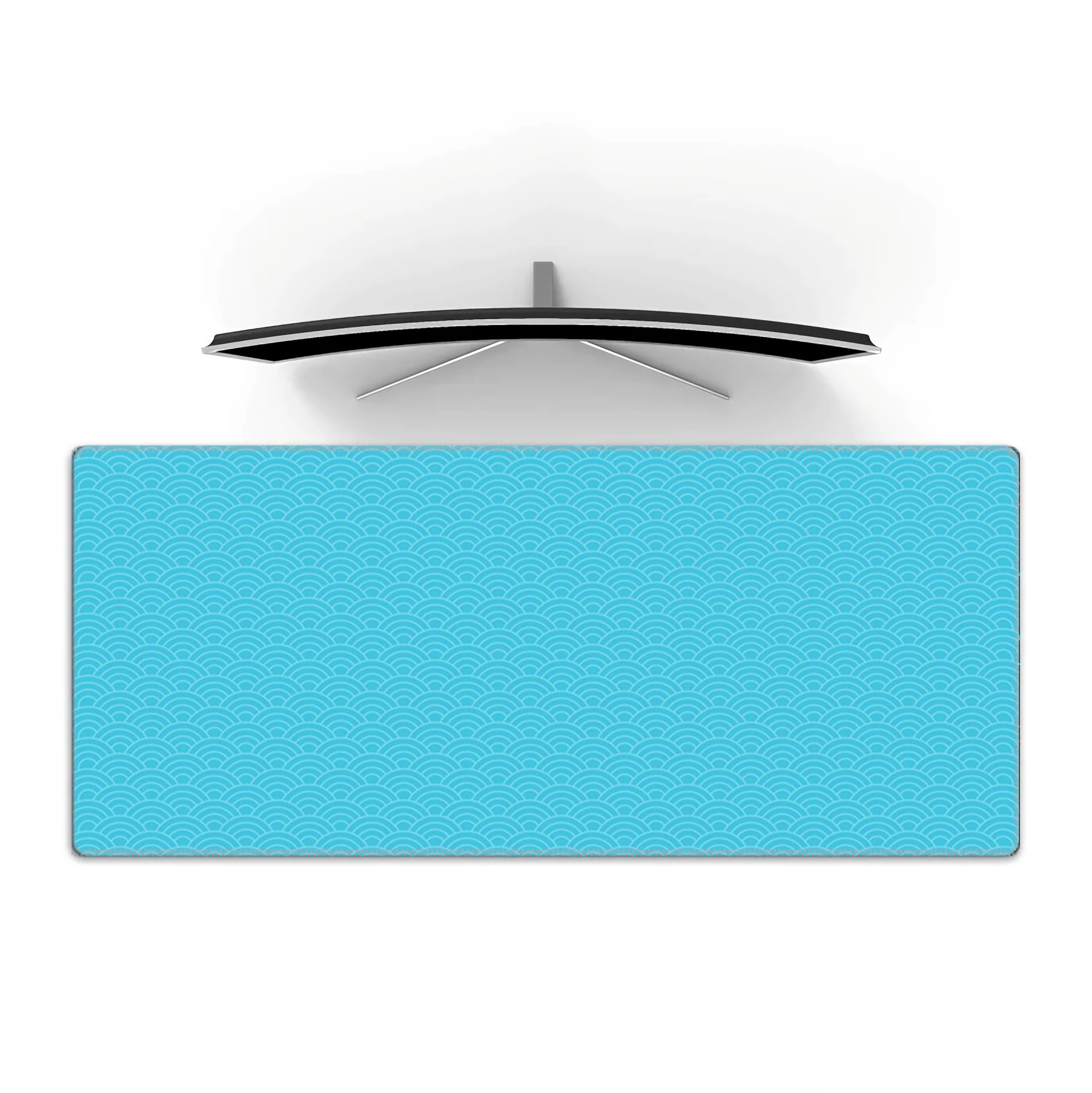 blue Mausepad ripple Desk Mat Gaming Mat Pad on The Table Office Gamer Accessories Keyboard Mats Simple Mouse Pad Mouse Carpet