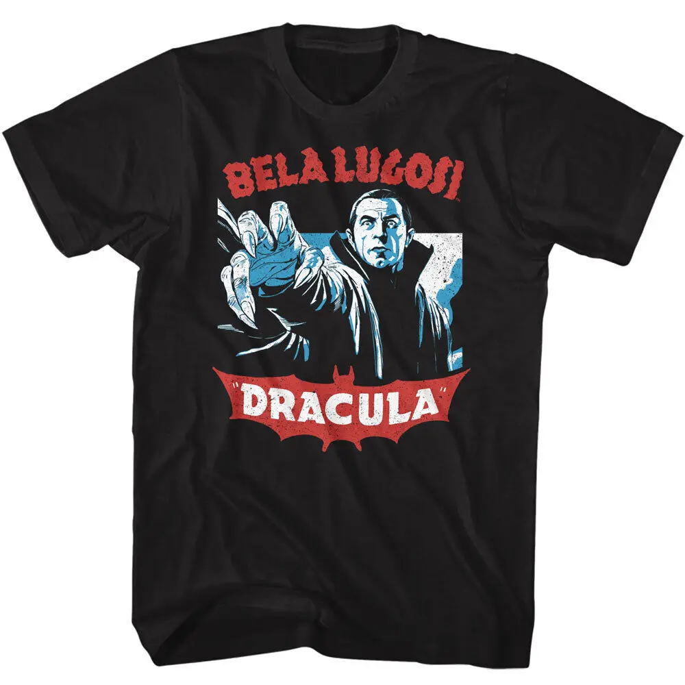 DRACULA T-Shirt Universal Studios Mens Bela Lugosi Reaching Forward New Black