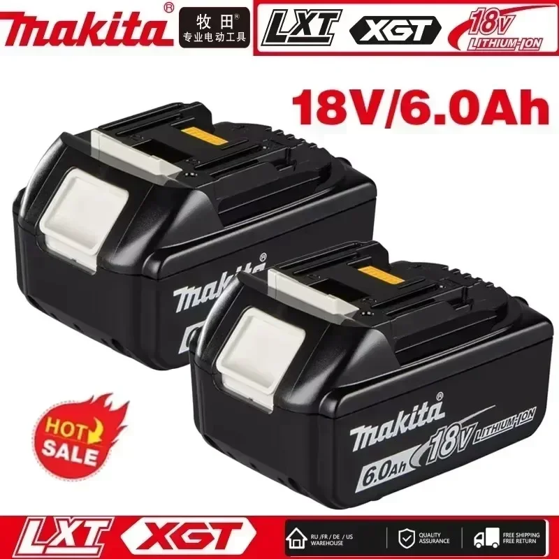 

Original makita Battery BL1860B BL1850B BL1850 BL1840 BL1830 screwdriver battery & charger 21v Replacement Power Tool Batteries