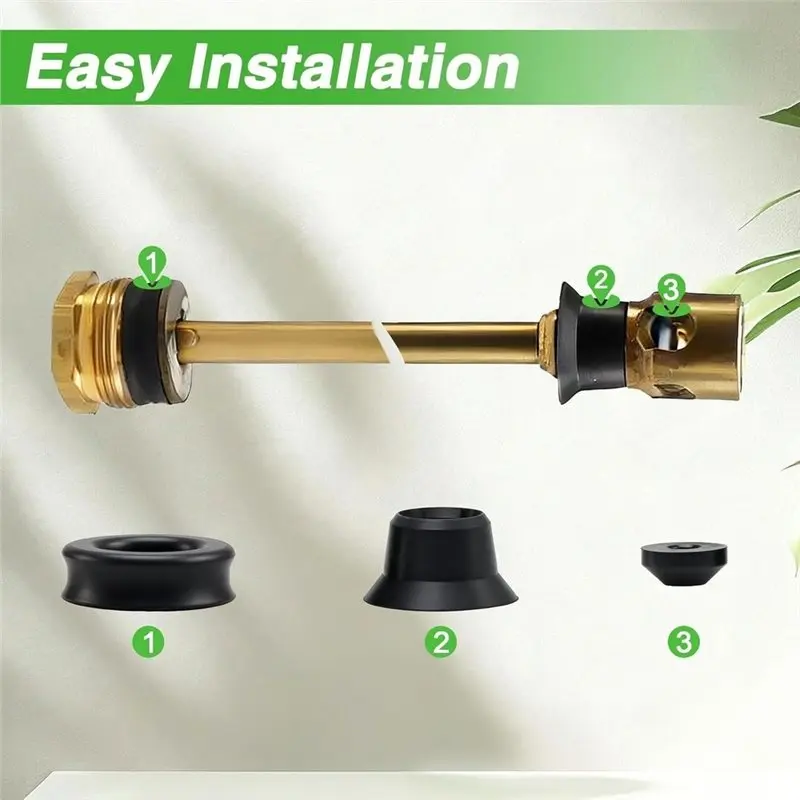 B97A-For Woodford Model 14 16 17 19 22 V22 2Pack Outside Wall Faucet Repair Seal Repair Seal Kit Replace  30560,30008,30459
