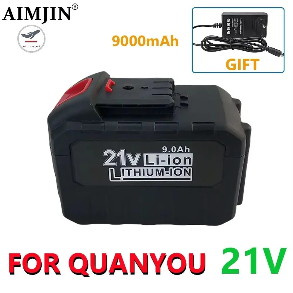 

21V QuanYou 3.0/9.0Ah lithium-ion power tool battery distribution drill power tool battery for QuanYou power tools