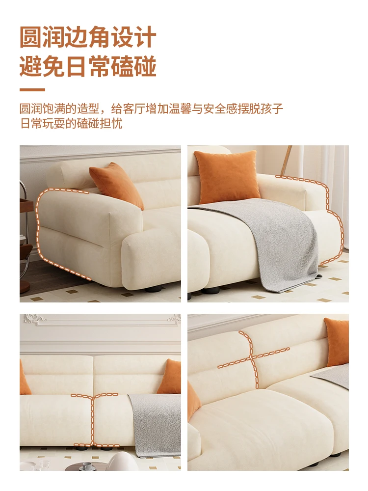 غرفة المعيشة المخملية الأسترالية من الرياح، أريكة نخب الدهون، شقة صغيرة حديثة وبسيطة على التوالي #3