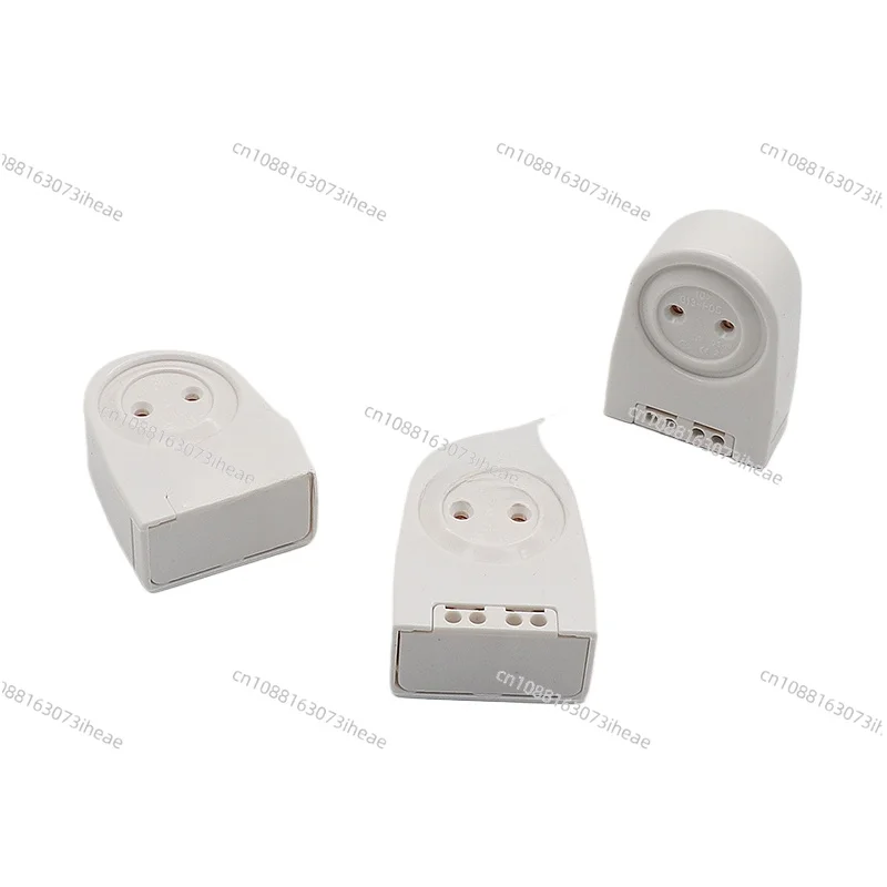 10PCS Marine fluorescent lamp holder G13-F05/B cabin ceiling light G13-B lamp foot LED lamp T8 spring holder DT-217