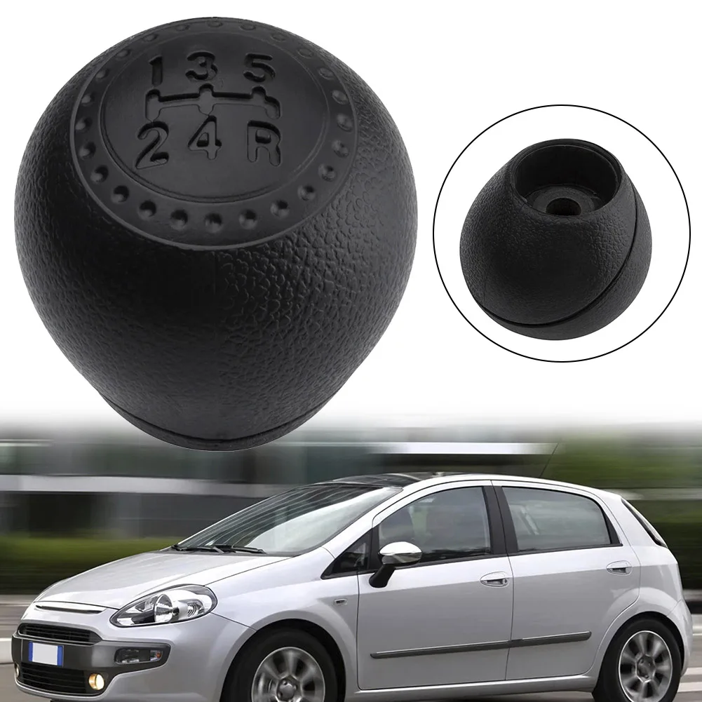 

Black 5 Speed Gear Shift Knob 5 Speed Gear Shift Knob Gear Shifting Long-Lasting Performance For FIAT PUNTO 188