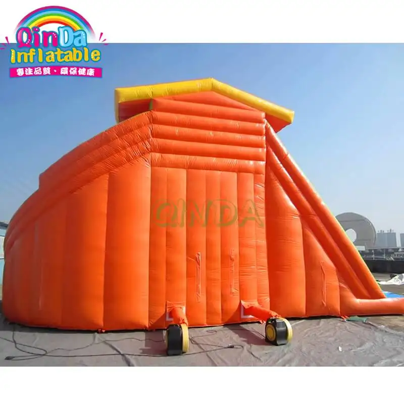 Corrediça inflável grande comercial da água com piscina