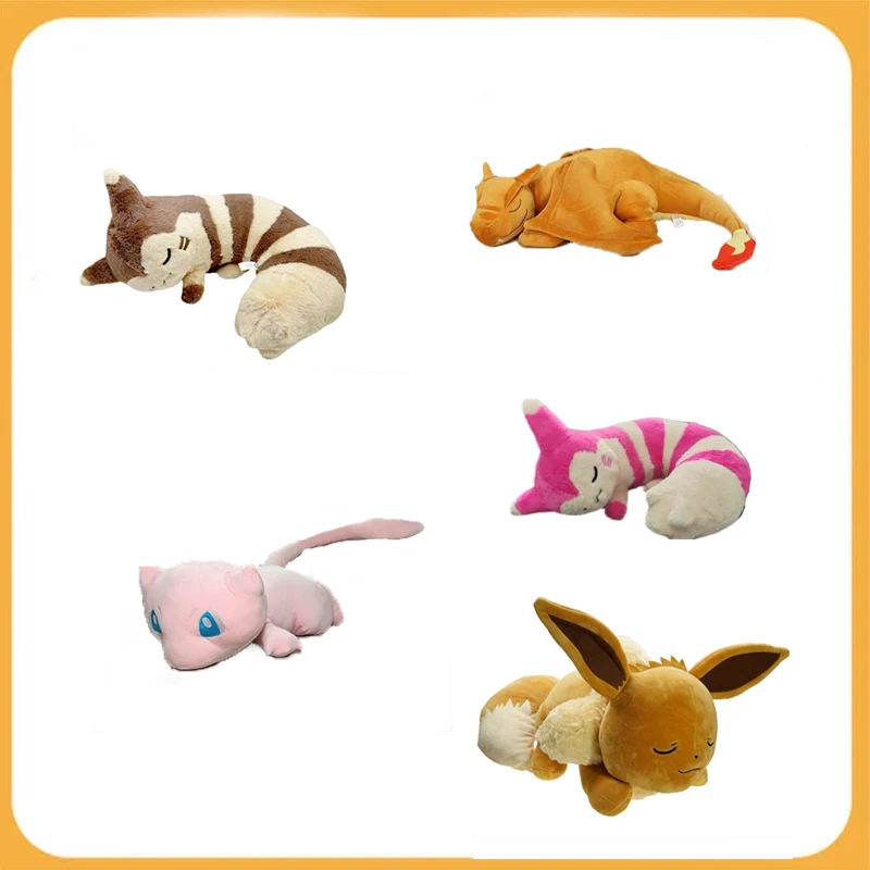 

Игры Pokemon Furret Charizard Mew Eevee Kawaii аниме декор комнаты игрушки хобби прекрасный подарок для детей