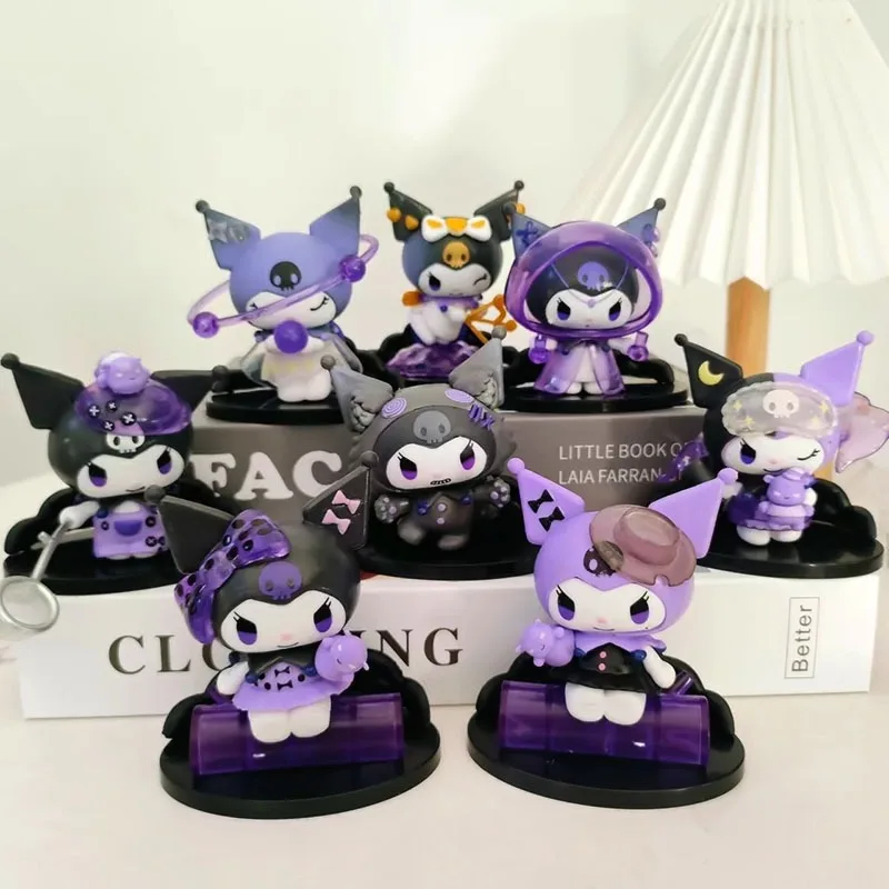 Sanrio Kuromi Blind Box Werewolf Series High-Looking Action Figure Doll Anime Character Surprise Boxed Cute