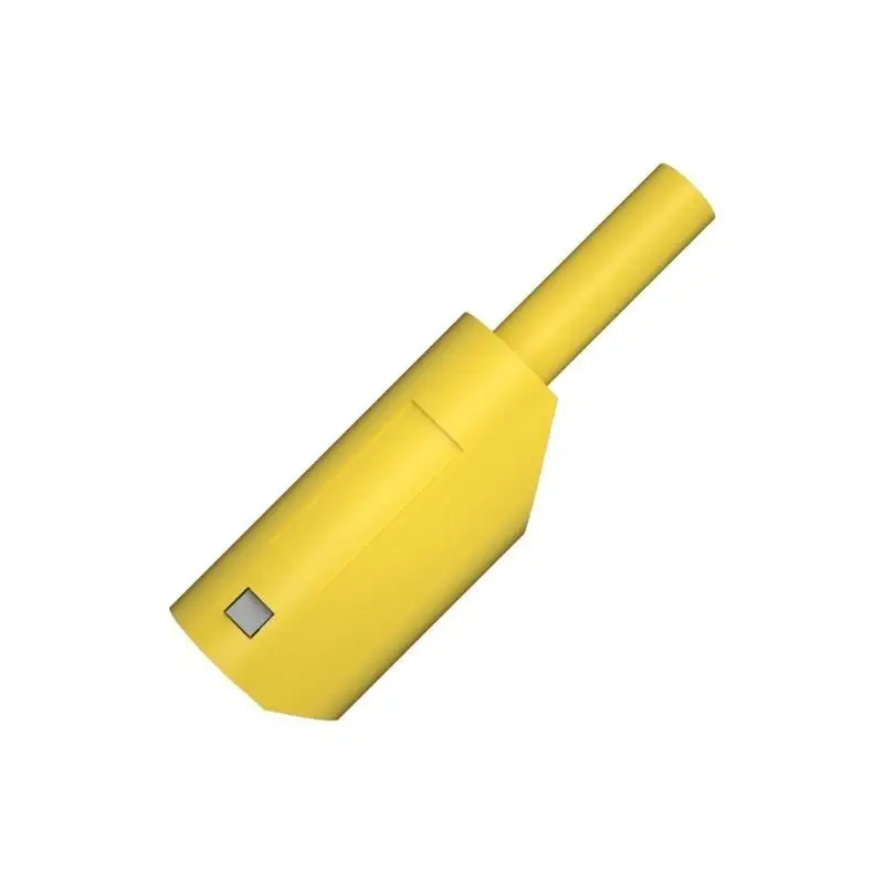 652F 10 قطعة 2 مللي متر تكويم الموز موصل قابس محاط التوصيل موصلات اختبار موصلات #4