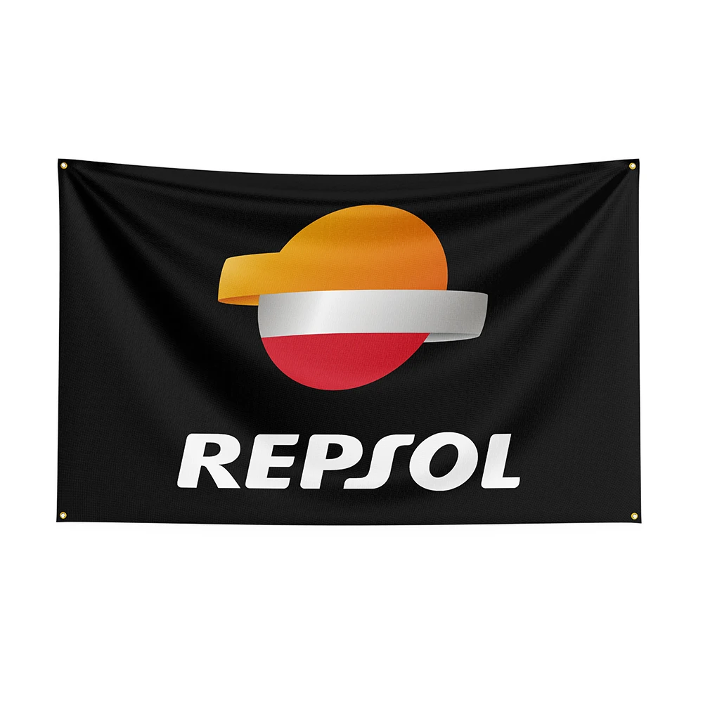 3x5Ft Repsols Flag Polyester Printed Racing Car Banner For Decor