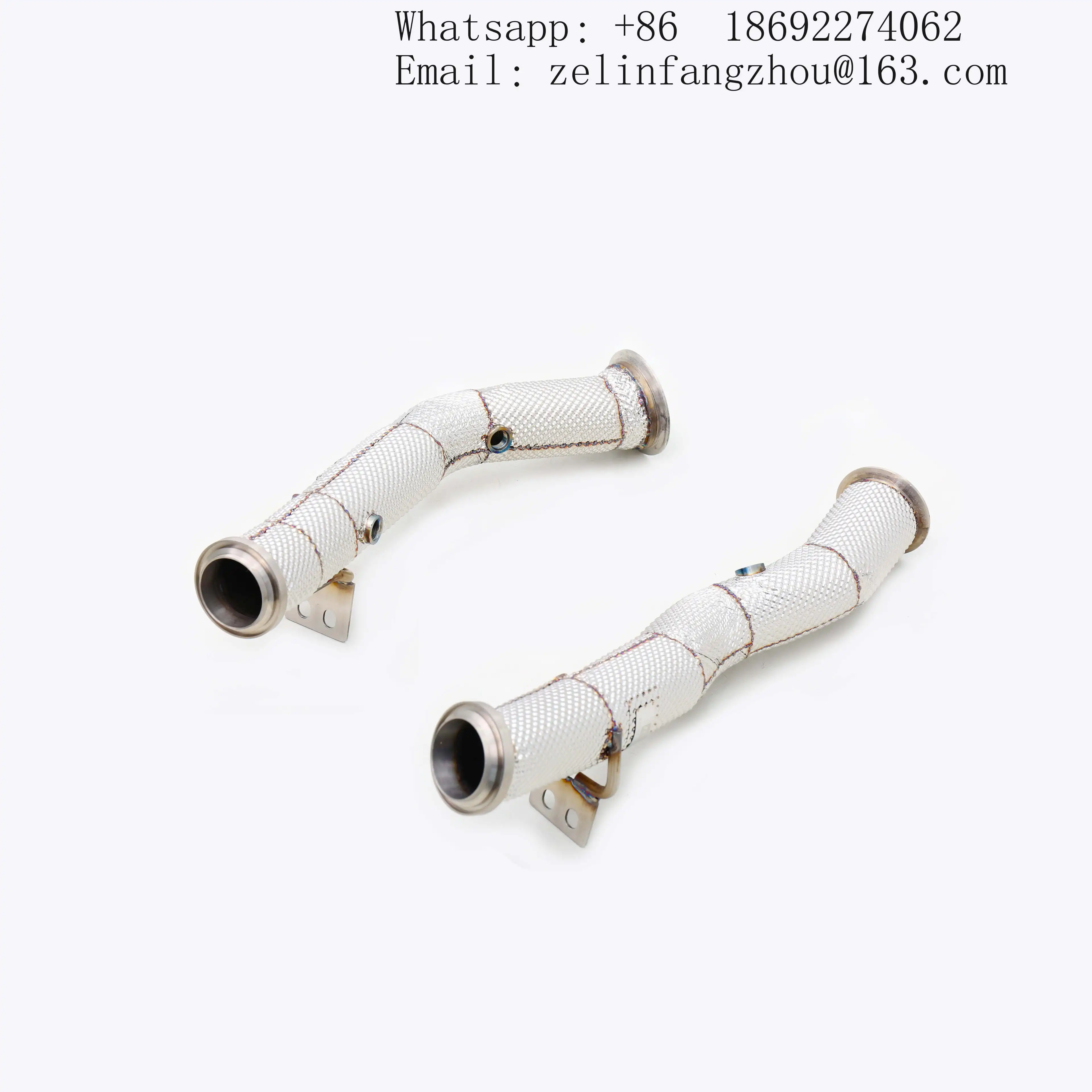 

Высокопроизводительный даунпайп с теплозащитным экраном для Mercedes-Benz X253 GLC43 AMG