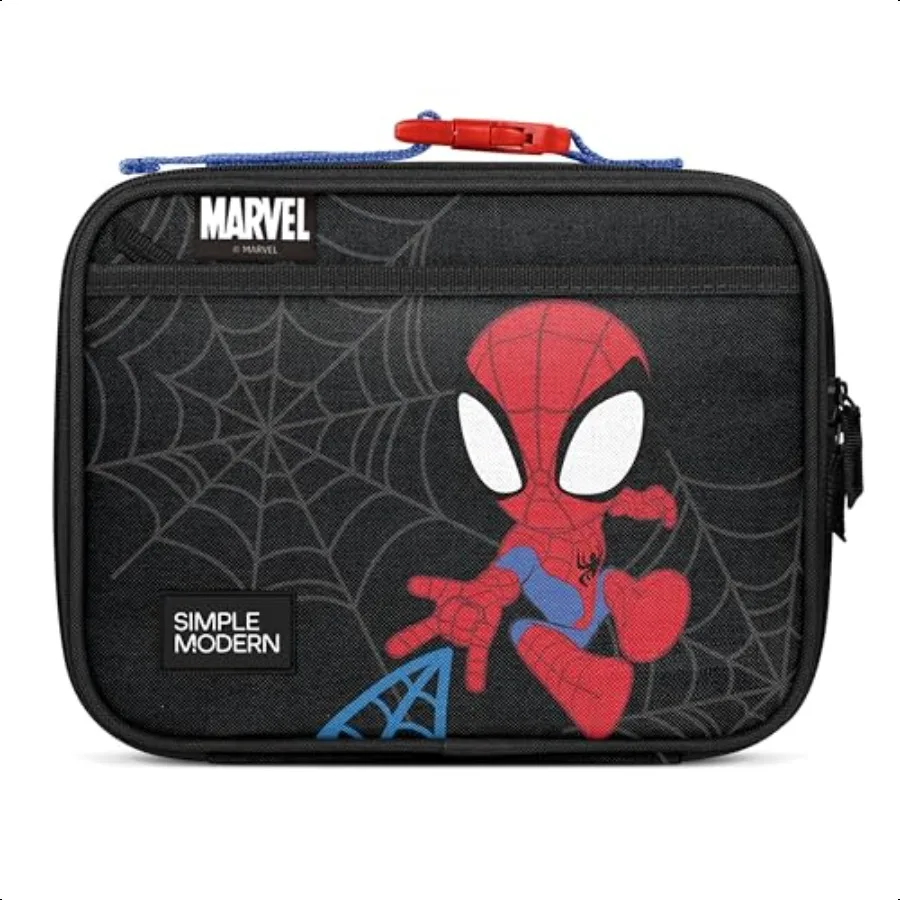 

Lunch Box for School Reusable Insulated Lunch Bag for Toddler Girl and Boy Meal Containers with Exterior Interior Pockets Hadl